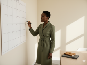 Yearly guidance consultation focused on timing, planning, and reflection